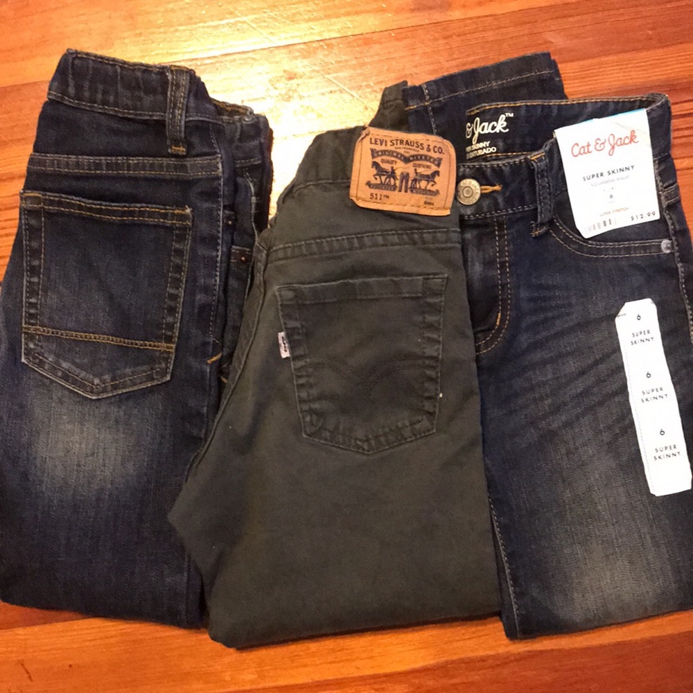 3 pairs of Boy’s Jeans Size 6